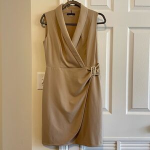 Tommy Hilfiger Beige Suit Dress